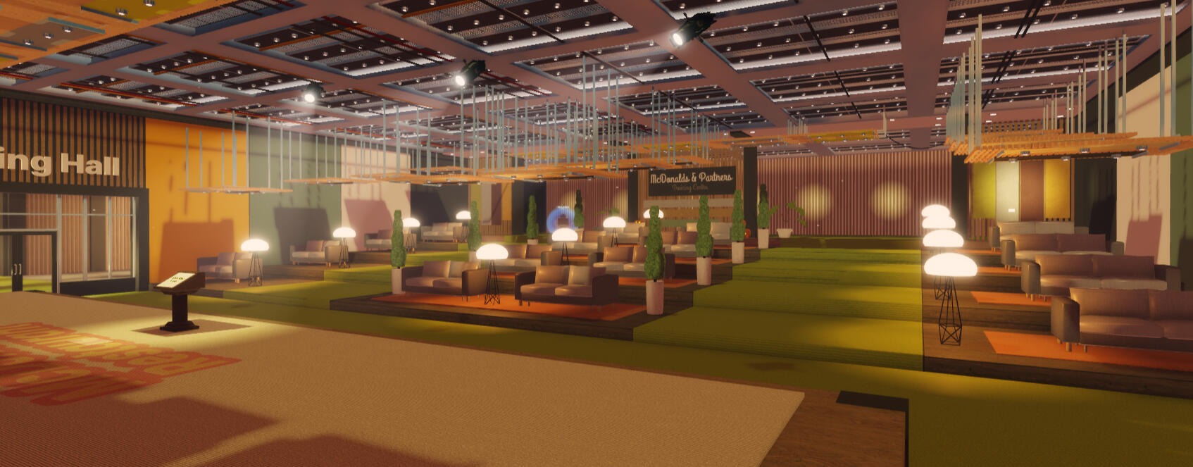 Training centre also built for Ronalds ( Formerly Mcdonalds & Partners but renamed to prevent copyright )